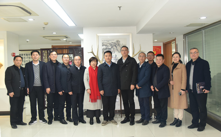 蔡东副县长莅临商会考察指导